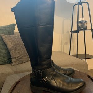 Leather Boots, 9.5Wide Calf